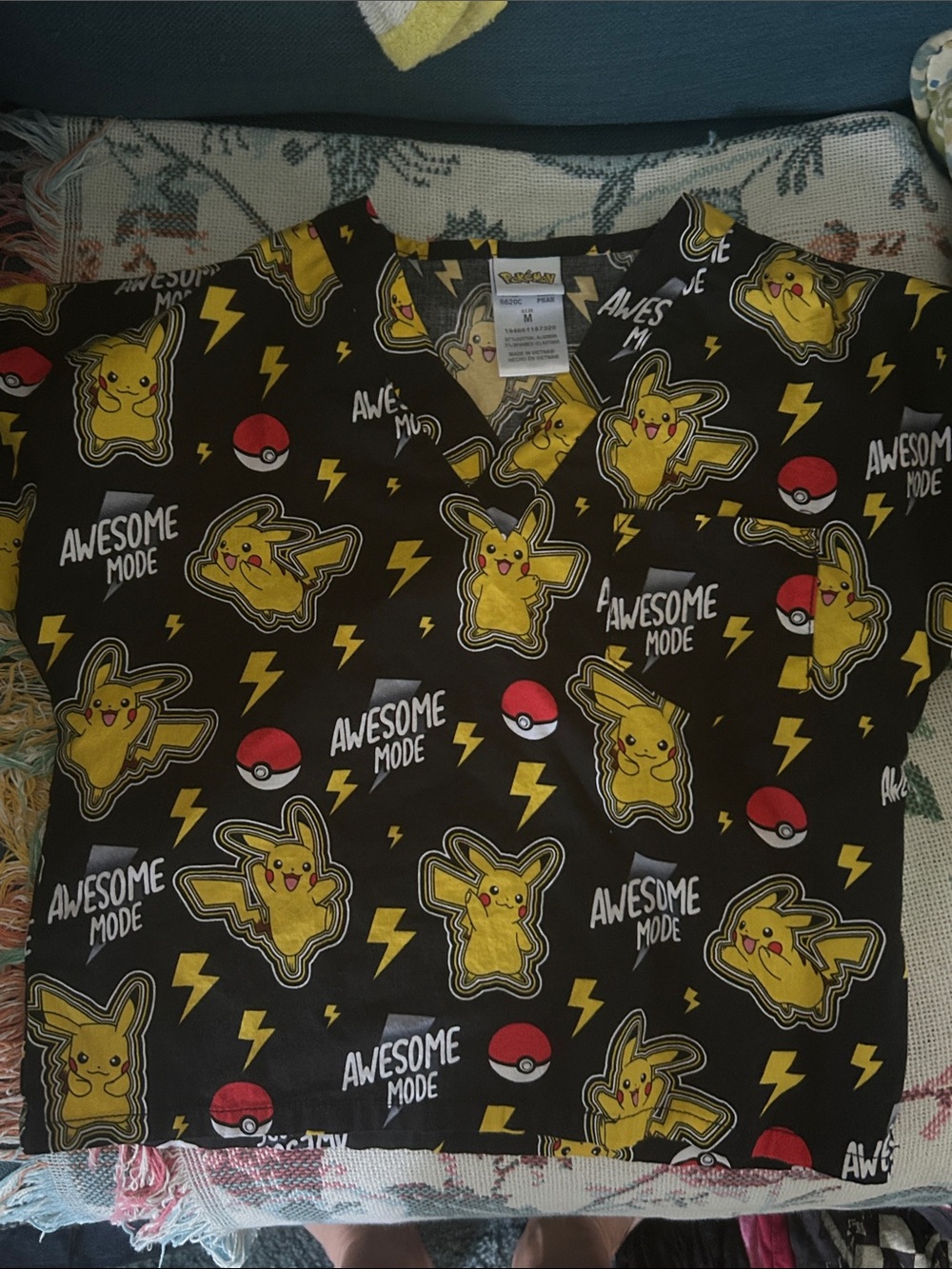 Pokémon Pikachu Black Kids Tee - Awesome Mode